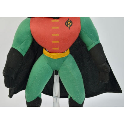 1995 Hasbro Batman Robin Plush Doll with Cape 17"