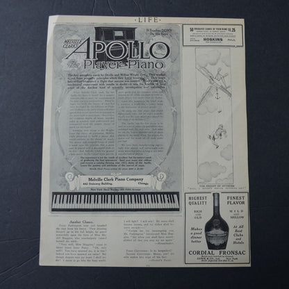 Antique 1911 Life Magazine Advertisement Babcock Electric Carriage Car Company