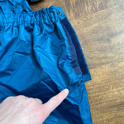 Italian Navy Bibs Military Surplus Size XL Italy Waterproof Rain Pants