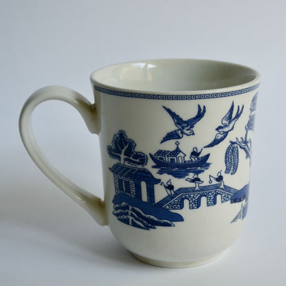Johnson Bros. Blue Willow Coffee Mug Ceramic