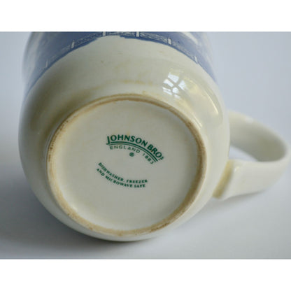 Johnson Bros. Blue Willow Coffee Mug Ceramic