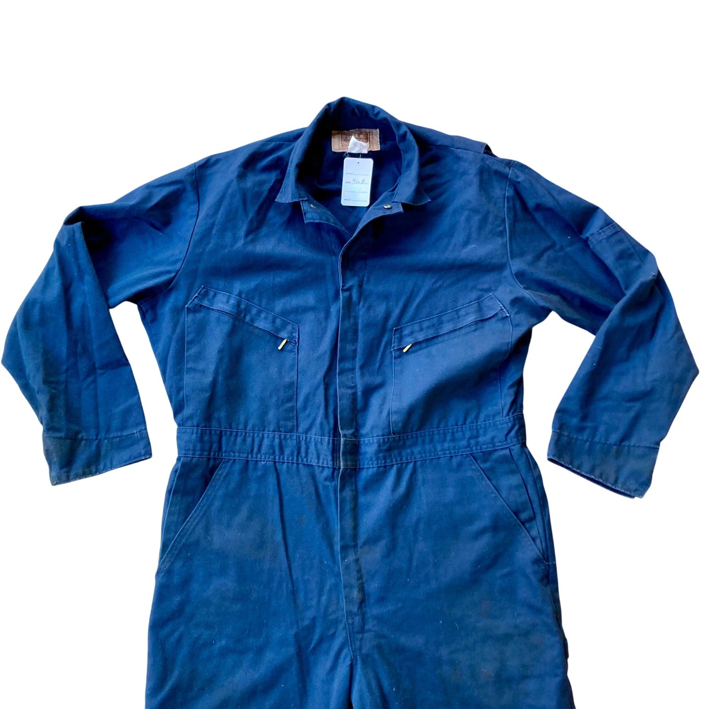 Field N' Forest Blue Mechanic Coveralls Size 46R Jumpsuit