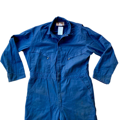 Field N' Forest Blue Mechanic Coveralls Size 46R Jumpsuit