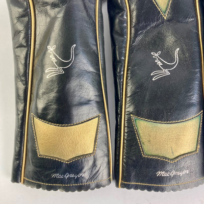 Vintage MacGregor Golf Club Head Covers Leather Kangaroo I II III IV