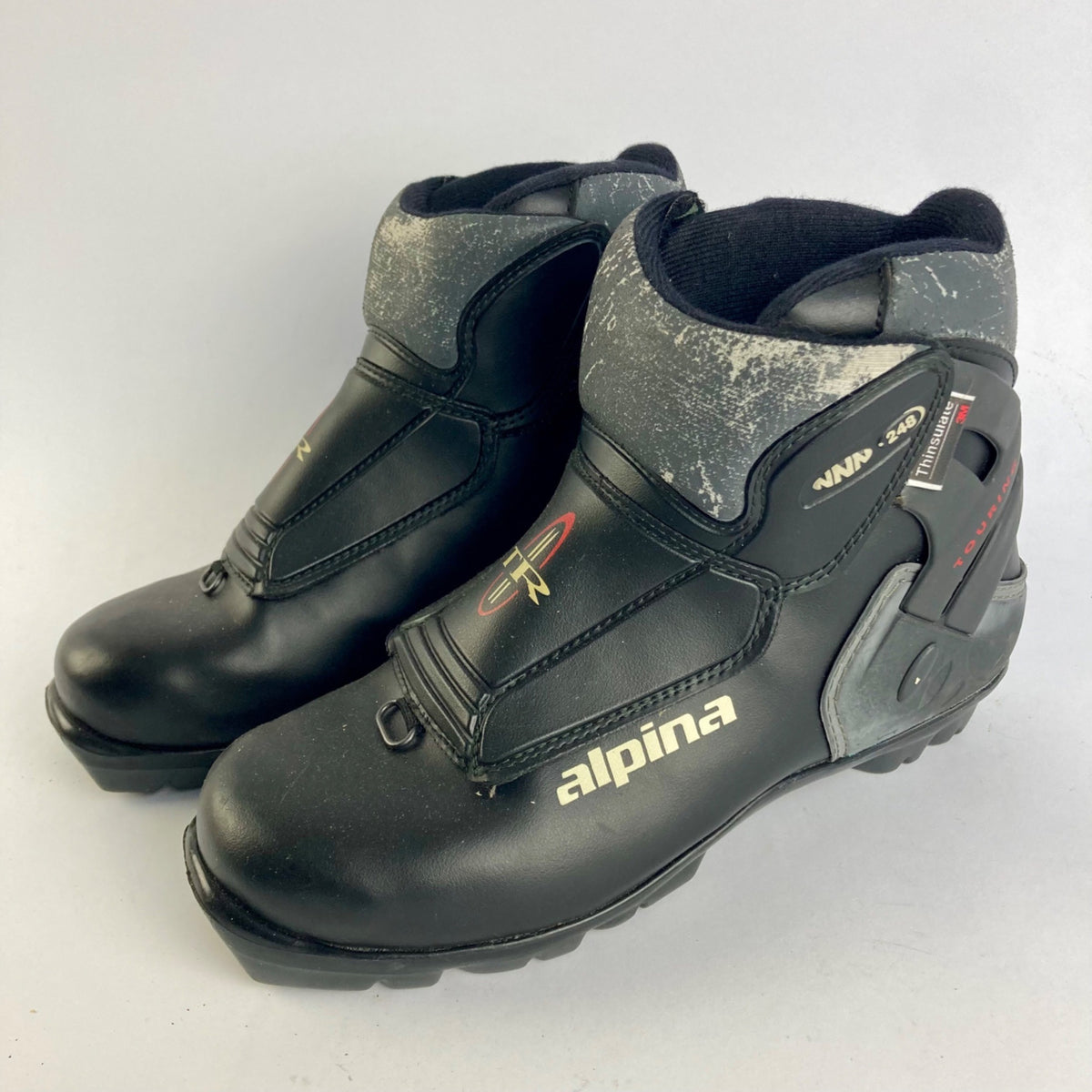 Alpina Touring Cross Country Ski Boots NNN 248 Thinsulate Size 39
