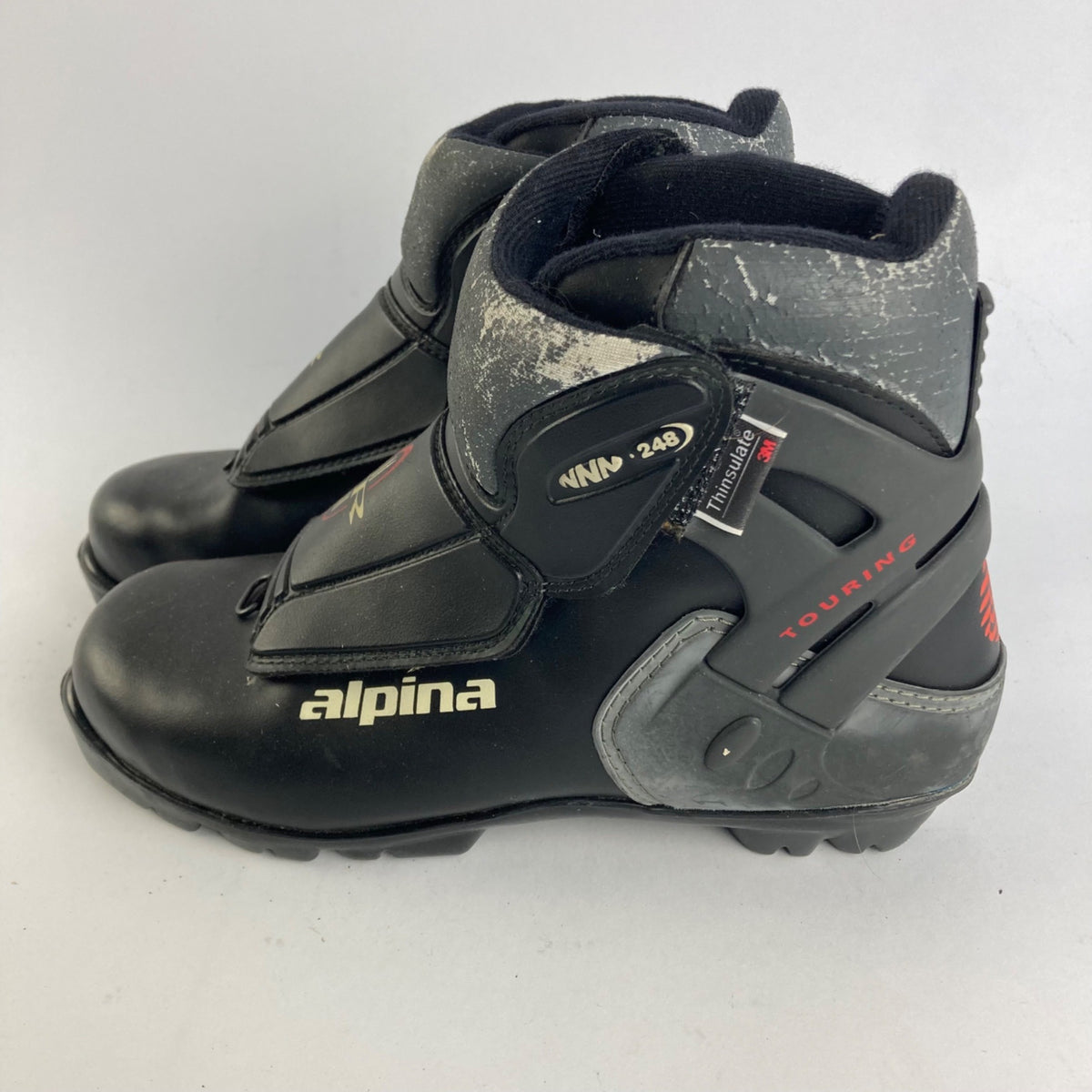 Alpina Touring Cross Country Ski Boots NNN 248 Thinsulate Size 39