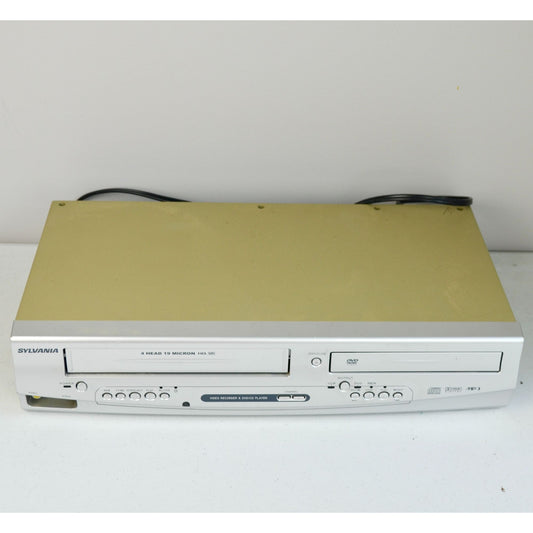 Sylvania DVC845E Combo DVD VHS Player For Parts Untested