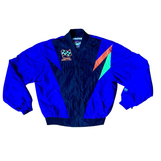Vintage Arctic Cat Team Arctic Snowmobile Spring Jacket Men's Large 4981-004