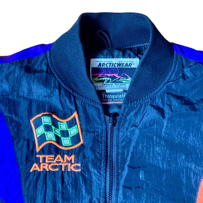Vintage Arctic Cat Team Arctic Snowmobile Spring Jacket Men's Large 4981-004