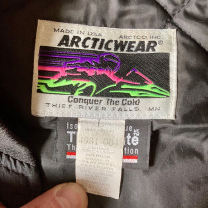 Vintage Arctic Cat Team Arctic Snowmobile Spring Jacket Men's Large 4981-004