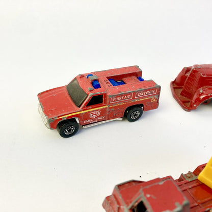 Vintage Toy Car Lot (12) Tootsietoy Midgetoy Matchbox Aveling Hot Wheels Diecast