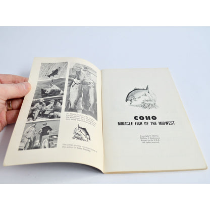 Vintage 1968 Coho Miracle Fish of the Midwest Book by William Stephenson