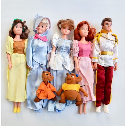 Disney Bikin Cinderella Prince Fairy Godmother Drizella Anastasia Gus Jaq Mice