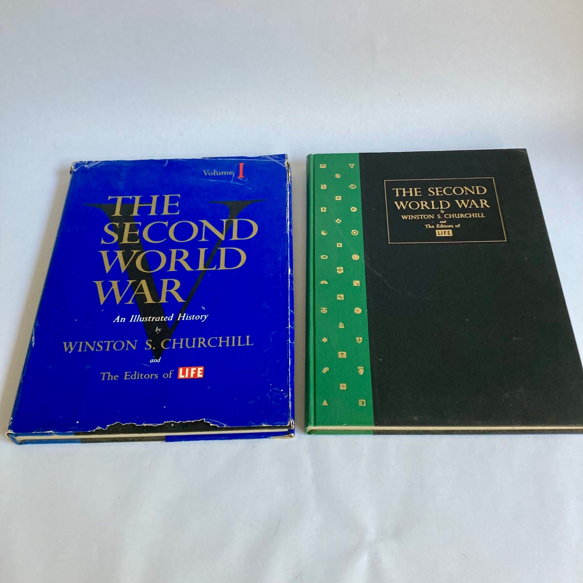 Books: The Second World War, Vol 1 good & 2. Winston Churchill & the Editors of LIFE