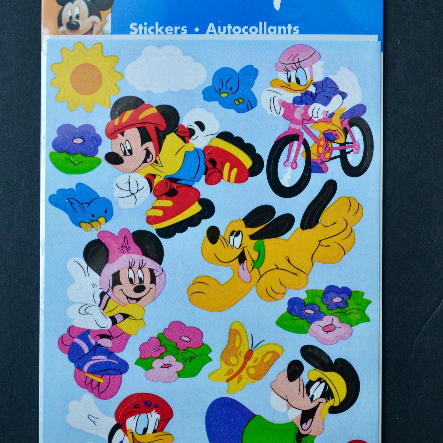 SandyLion Vintage Mickey Mouse Stickers NOS New Sealed