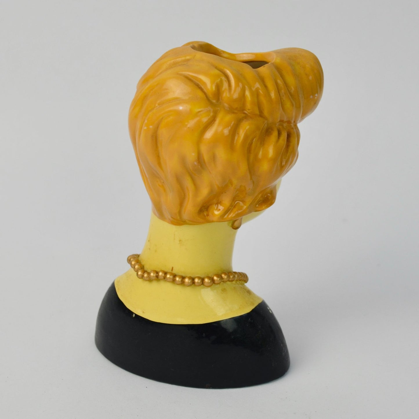 Dennis East Ceramics 2001 Vintage Lady Head Vase
