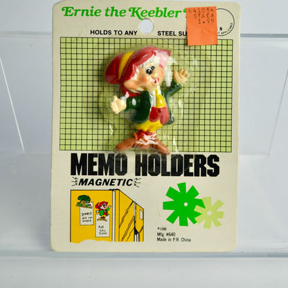 Ernie the Keebler Elf Memo Holder NOS Vintage New