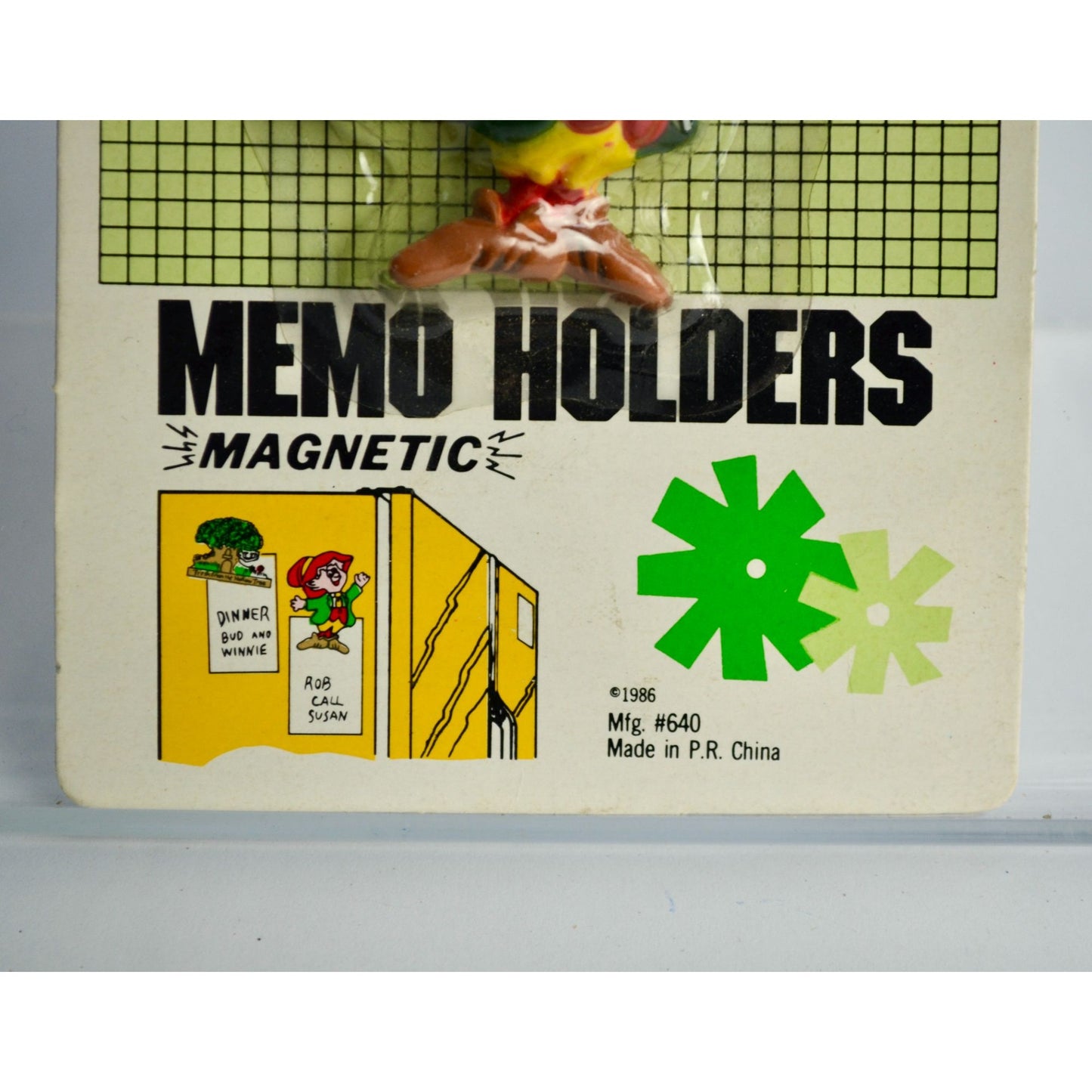 Ernie the Keebler Elf Memo Holder NOS Vintage New