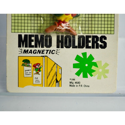 Ernie the Keebler Elf Memo Holder NOS Vintage New