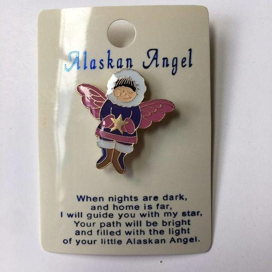 New Alaskan Angel Pin Brooch
