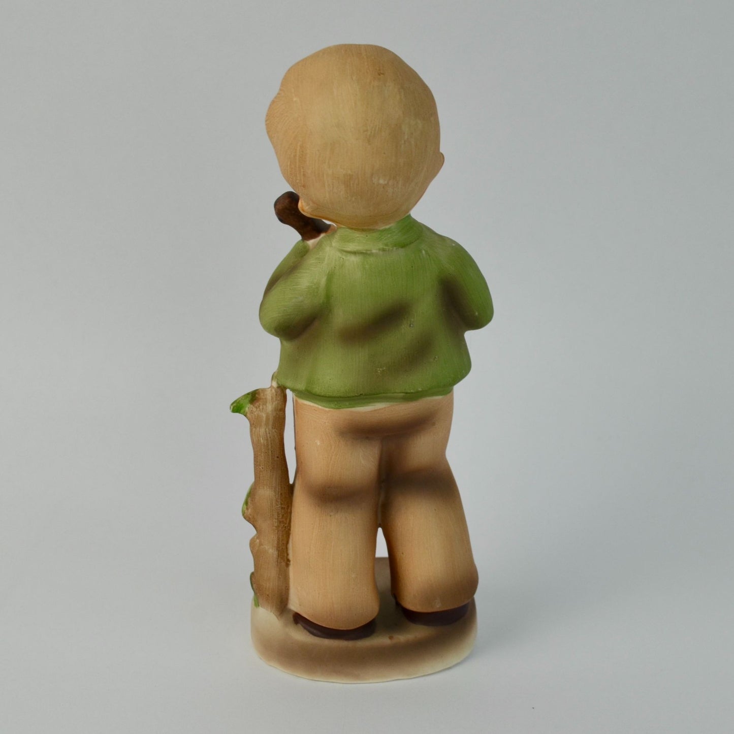 Enesco Japan Boy Playing Guitar Singing 8.5"