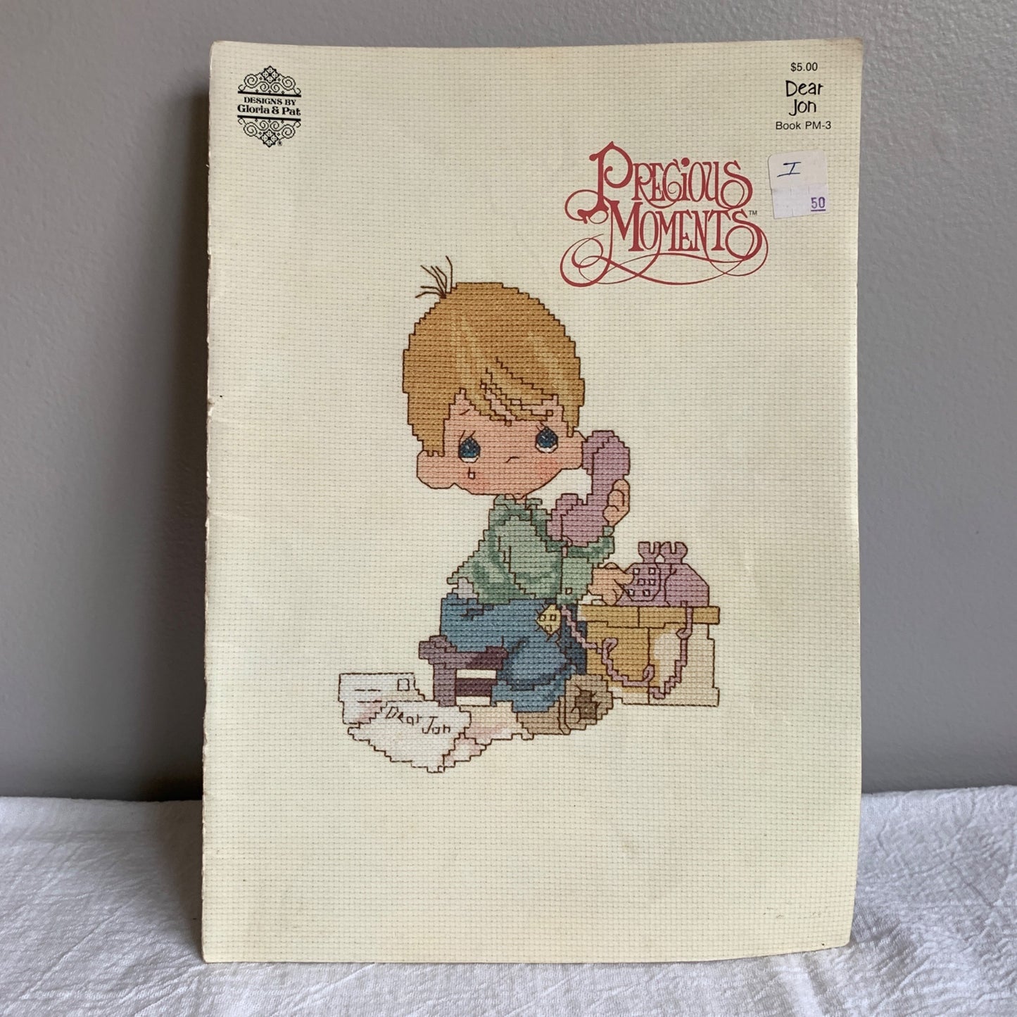 Precious Moments Dear Jon Book Cross Stitch Pattern Book PM-3