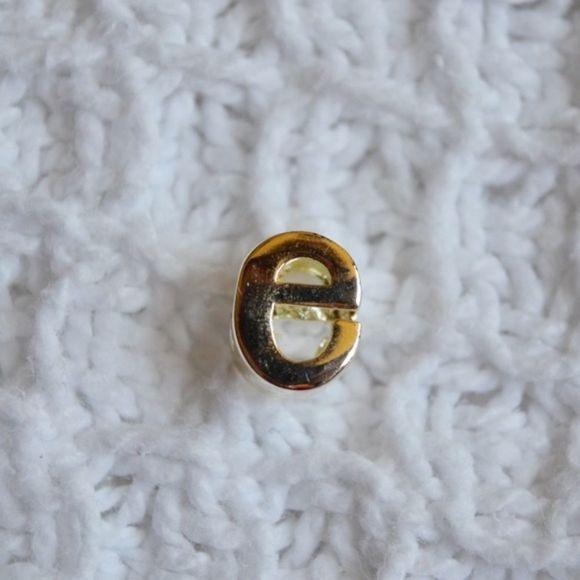 New Creativity Beads Initial E Charm Bead