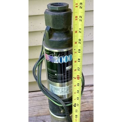Sta-Rite Submersible Well Pump Signature 2000 Model 10SP4C02J-02