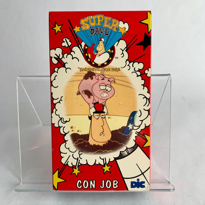 Super Dave Con Job Daredevil for Hire VHS Vintage