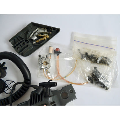 Craftsman Chainsaw 40cc PARTS LOT Recoil Carburetor Handle Fuel Lines Ignition