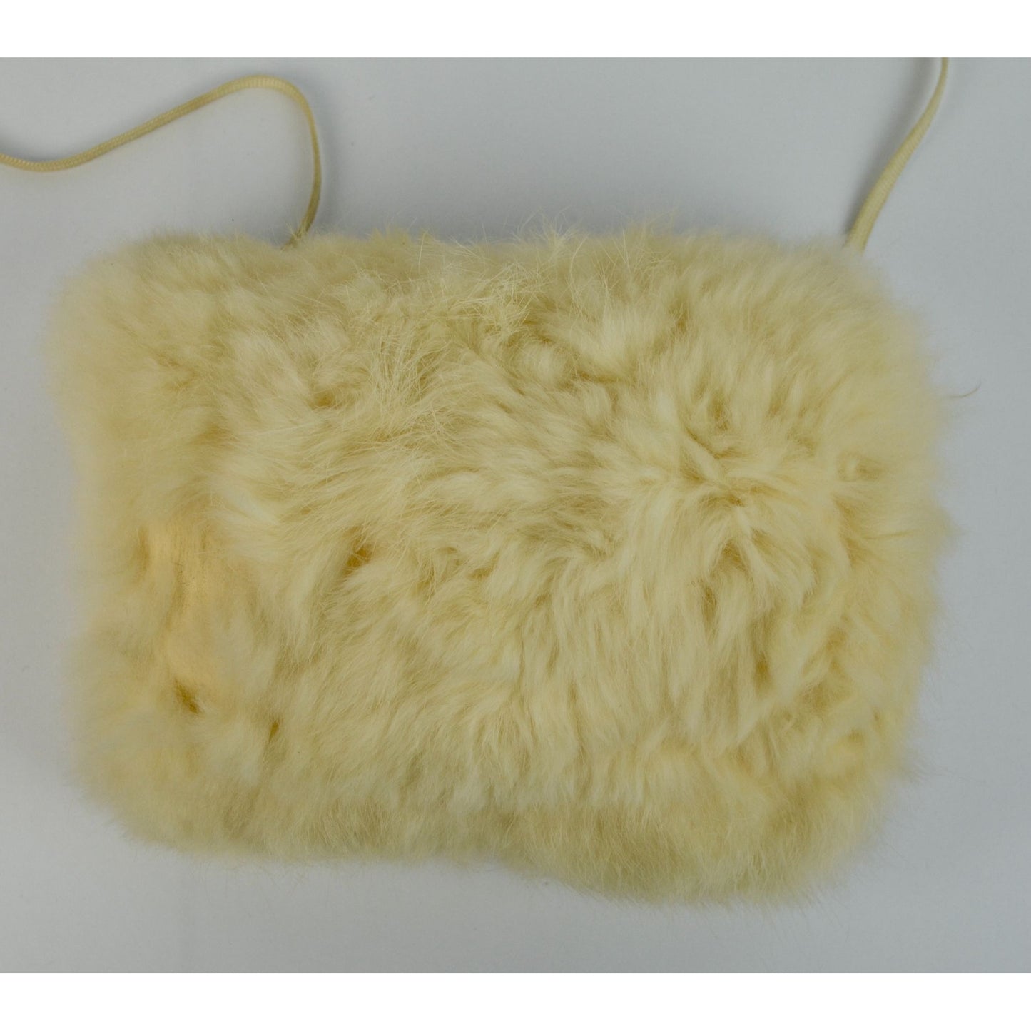 Vintage Children's Fur Muff White