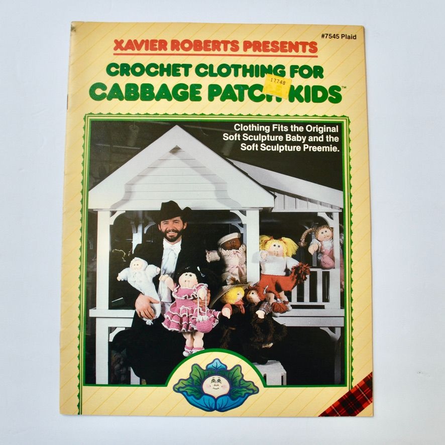 Xavier Roberts Crochet Clothing for Cabbage Patch Kids #7545