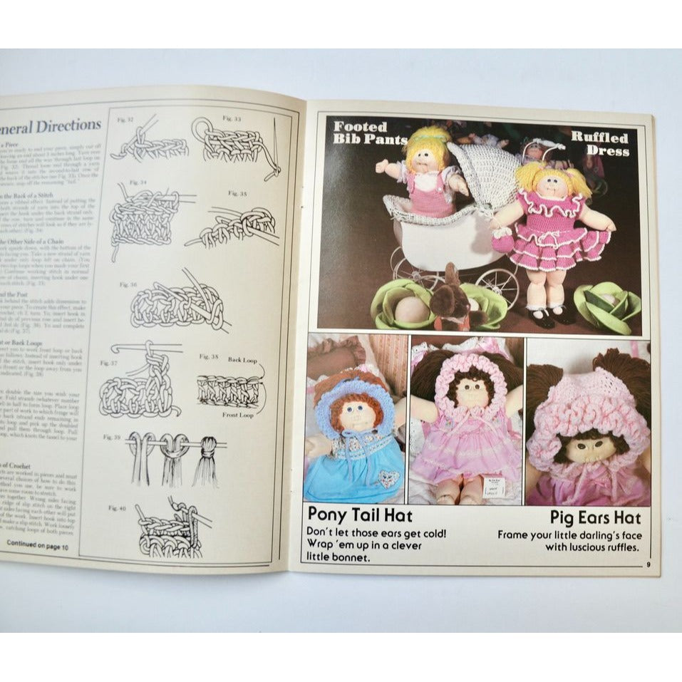 Xavier Roberts Crochet Clothing for Cabbage Patch Kids #7545