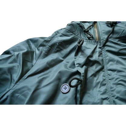 Jacket, Flyer's CWU-45/P Patton Size Large Military Parka Jacket Faux Fur Hood
