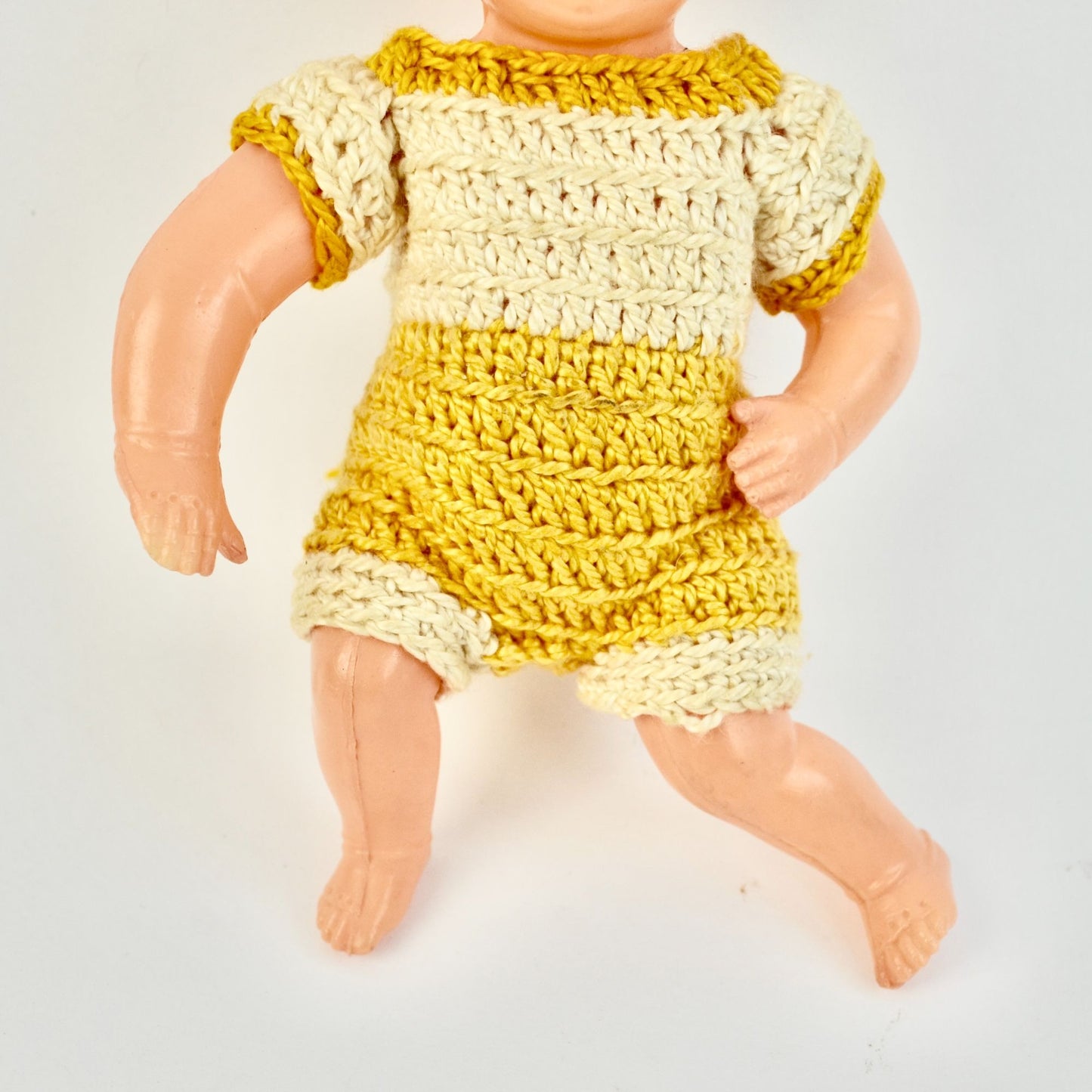 Antique L.W. & Co. Nippon Celluloid Doll Vintage Toy Jointed Arms & Legs