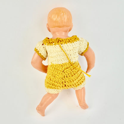 Antique L.W. & Co. Nippon Celluloid Doll Vintage Toy Jointed Arms & Legs