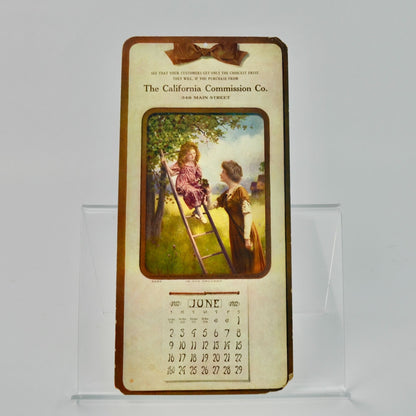 1912 Advertising Calendar January California Commission Co.