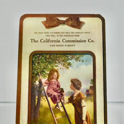 1912 Advertising Calendar January California Commission Co.