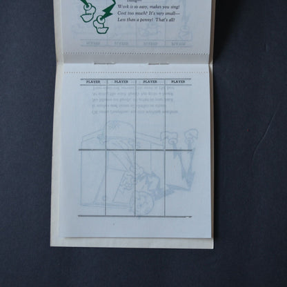 Reddy Kilowatt Colorado Bridge Score Book Used