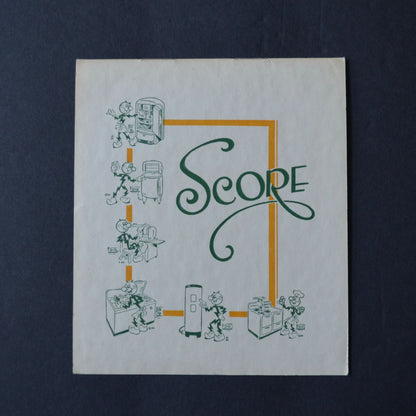 Reddy Kilowatt Colorado Bridge Score Book Used
