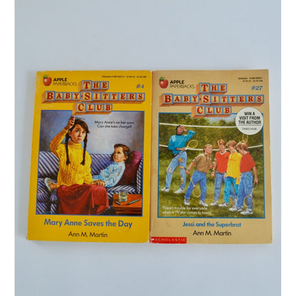 The Baby-Sitters Club Book Lot 4 & 27 Ann M. Martin
