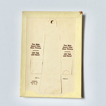 1944 Vintage Wall Calendar Flowers in Vase McKenzie