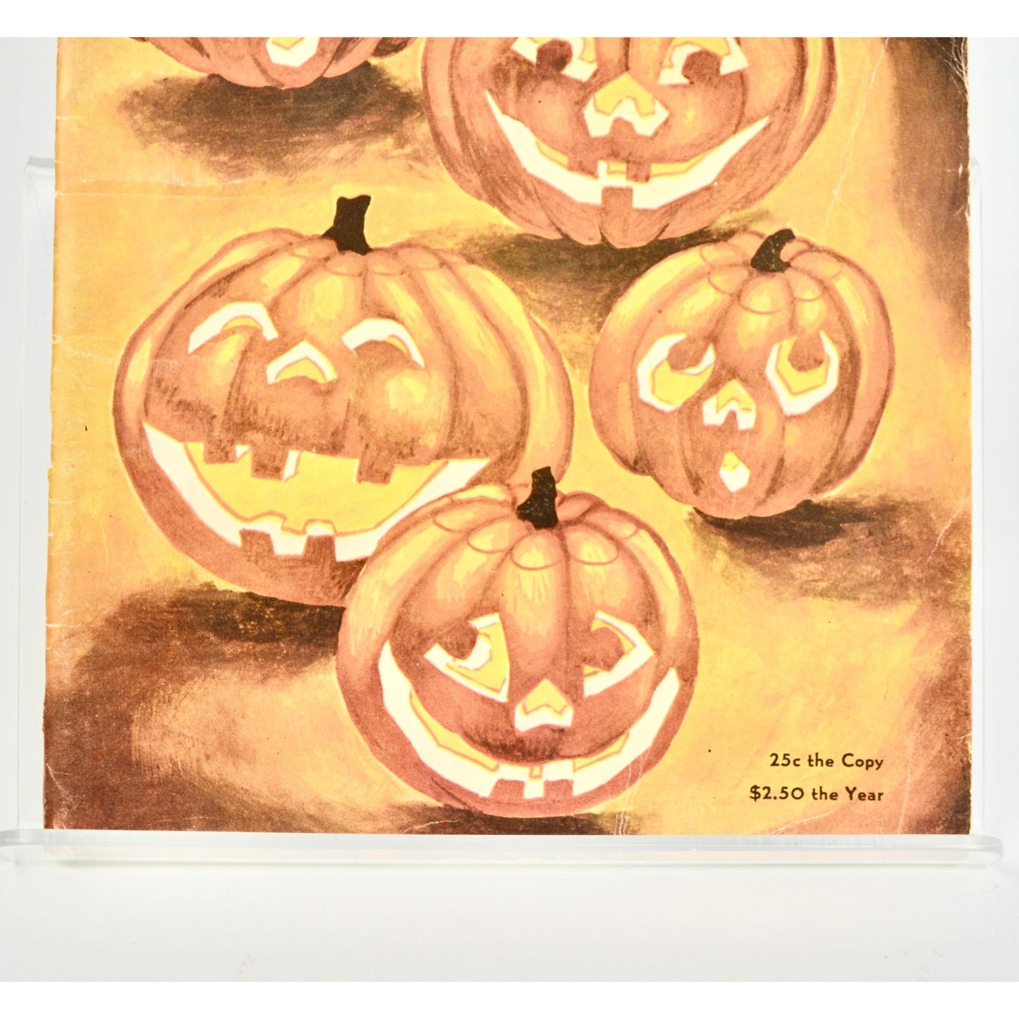 Jack and Jill Magazine October 1953 Halloween Vintage
