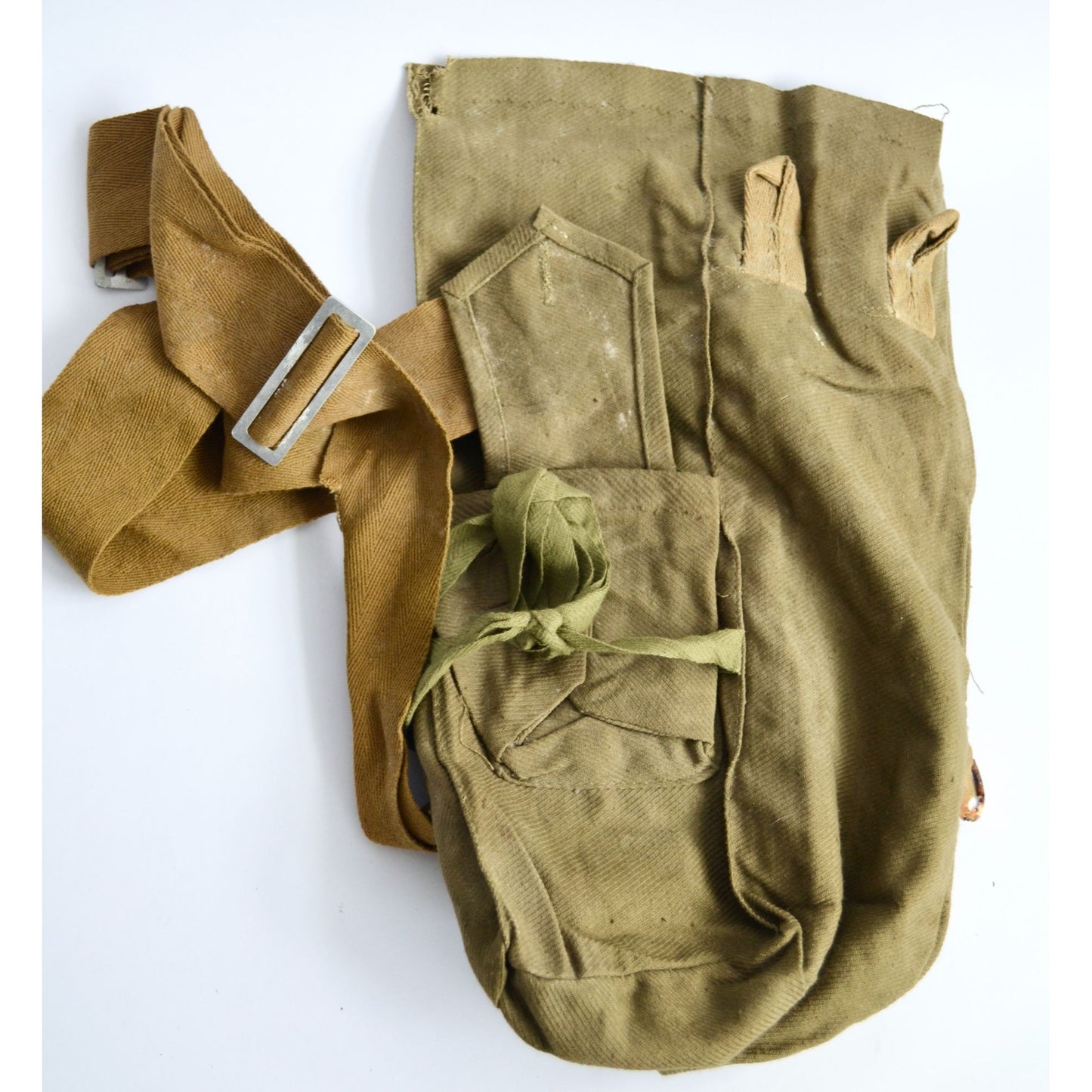 Vintage Soviet GP-5 Gas Mask w/ Canister & Carry Bag Cold War Era