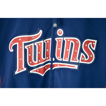 Majestic Minnesota Twins TC Jacket JEWELED CZ Women's Medium