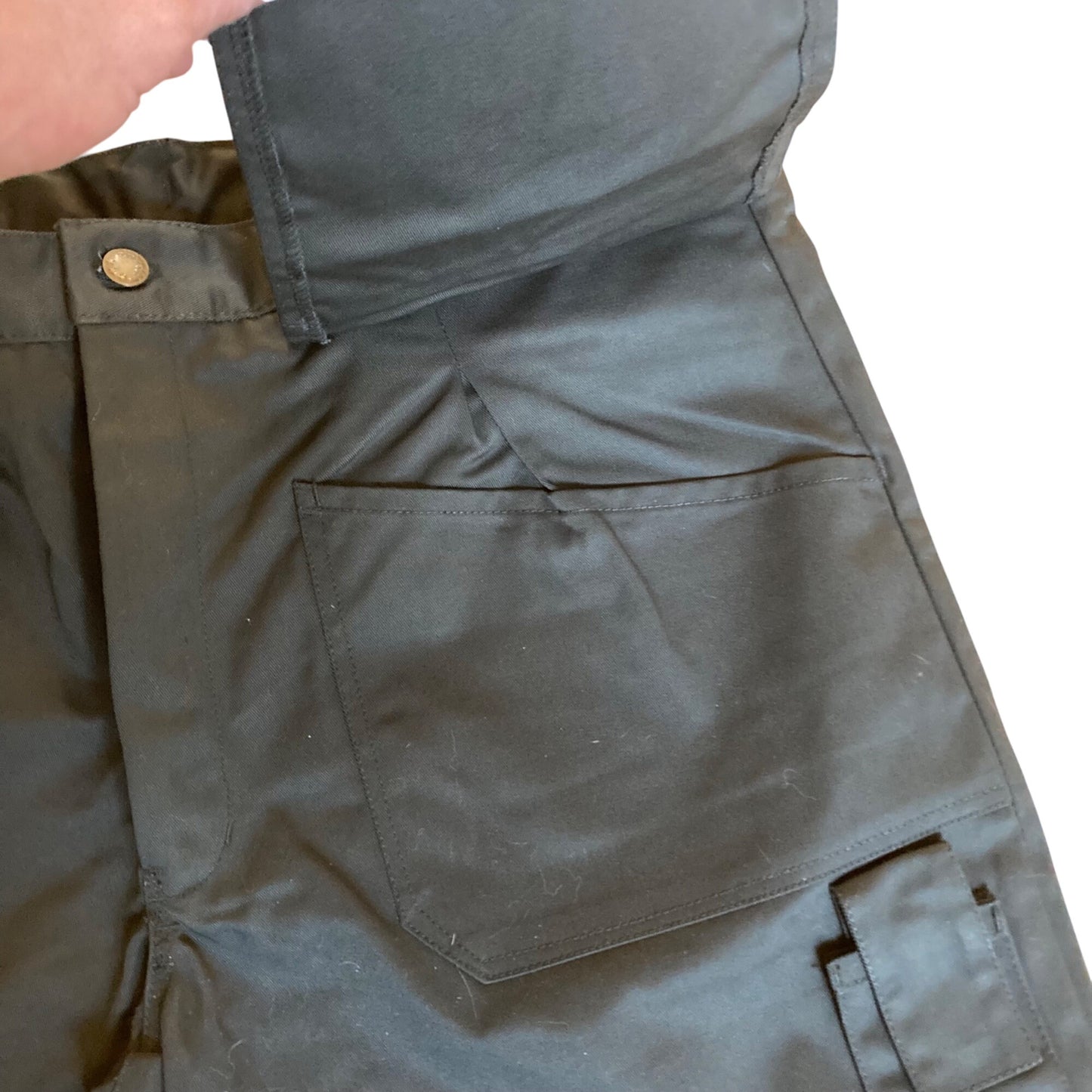 NOS Dutch Canvas Pants Black Tactical Broek Pantalon Military Police