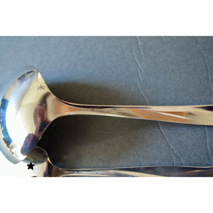 Oneida Community Stainless Twin Star MCM Atomic Serving Slotted Spoons