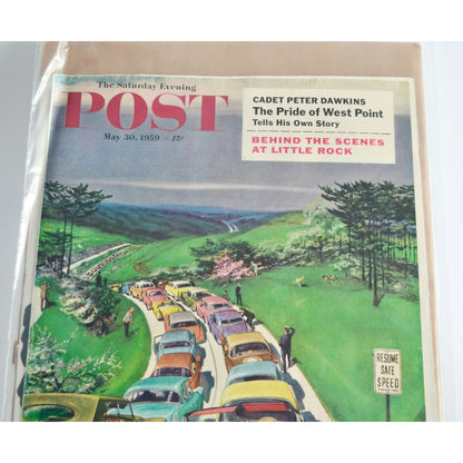 The Saturday Evening Post Magazine COVER May 30 1959