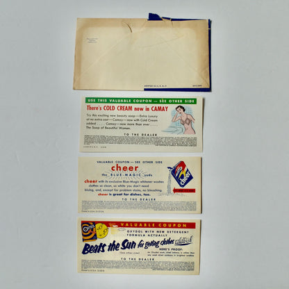 Vintage Proctor & Gamble Soap Coupons Set of 4
