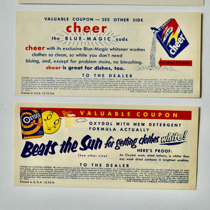 Vintage Proctor & Gamble Soap Coupons Set of 4
